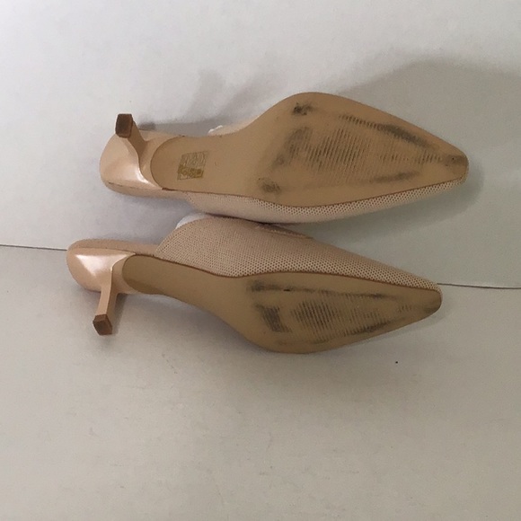 ⚠️ Last chance item (24hrs) Tan low heel pointed Shoes US 9 URO 40 Cuccoo - Picture 11 of 11